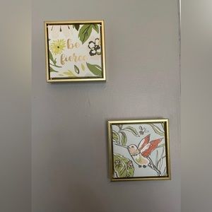 Set of Two Wall Art